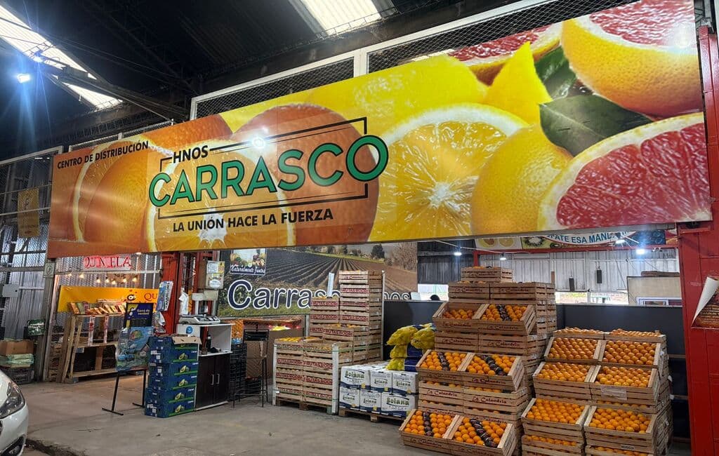 Carrasco Hnos implementa una nueva modalidad de venta en su puesto del Mercado Cooperativo de Godoy Cruz